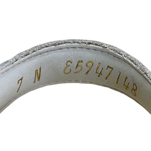 SAS Women’s Sunburst White Leather Adjustable Strap Open-Toe Sandals Size 7N - Picture 5 of 9